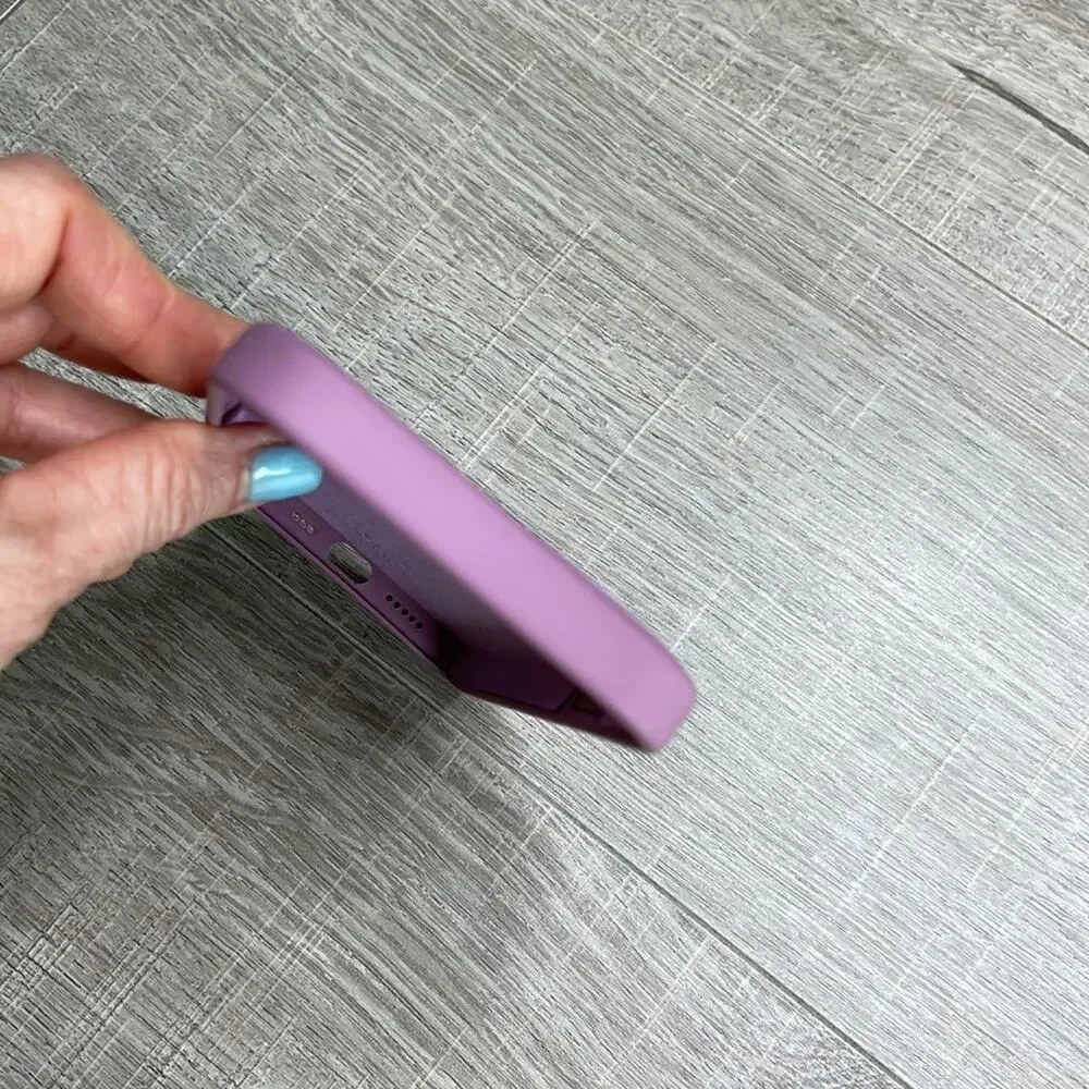 Cord King iPhone 12 Lavender Purple Silicone Protective Case